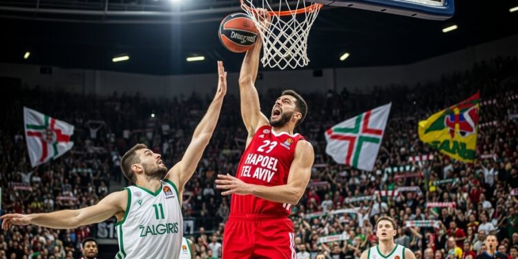 Hapoël Tel Aviv vs Zalgiris Kaunas : Duel Explosif en Euroligue - Viral Mag Découvrez la preview du choc Hapoël Tel Aviv Zalgiris Kaunas en Euroligue le 30 décembre 2025 Leaders contre ambitieux lituaniens analyse joueurs clés et enjeux dune 19e journée passionnante Viral Mag