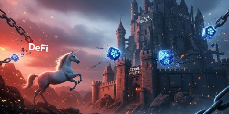 Hayden Adams Explose Contre Citadel : La Guerre DeFi Menacée - Viral Mag Hayden Adams accuse Citadel de vouloir détruire la finance décentralisée en demandant à la SEC de la réguler comme la finance traditionnelle Une bataille idéologique explosive Viral Mag