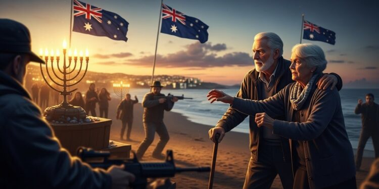 Découvrez lacte de bravoure incroyable dun couple australien face à lattentat antisémite de Bondi Beach Boris et Sofia Gurman héros ordinaires ont marqué les esprits par leur courage face à la terreur   Viral Mag