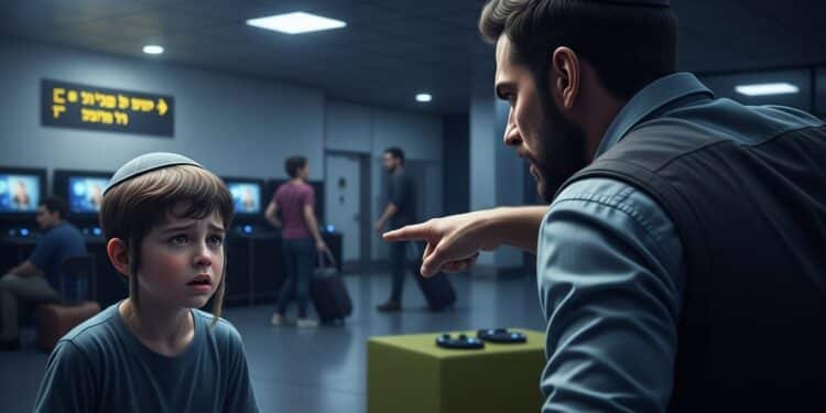 Découvrez les détails choquants de lhumiliation dun enfant juif à laéroport de Roissy par un homme à accent britannique Une enquête est en cours pour identifier lauteur de cet acte antisémite inadmissible   Viral Mag