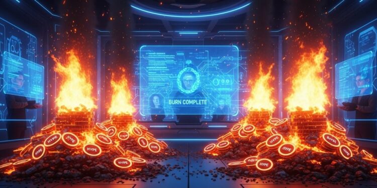 Hyper Foundation Confirme le Burn Définitif de Millions de HYPE - Viral Mag La Hyper Foundation valide le burn de 375 millions de HYPE via un vote des validateurs à 85 Cette décision renforce la transparence et réduit loffre boostant potentiellement la valeur du token Hyperliquid Viral Mag