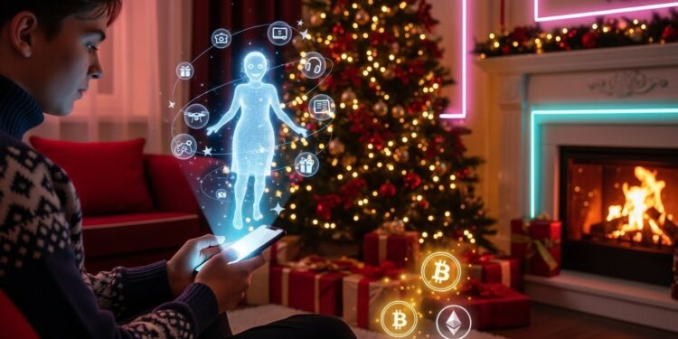 IA et Crypto : Les Nouvelles Stars du Shopping de Noël 2025 - Viral Mag Découvrez comment lintelligence artificielle et les cryptomonnaies transforment les fêtes de fin dannée 47 des Américains utilisent déjà lIA pour leurs cadeaux et la Gen Z achète en Bitcoin Les chiffres choc dune étude majeure Viral Mag