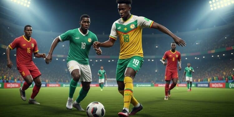 Découvrez comment Ibrahim Mbaye ailier de 17 ans du PSG a impressionné à la CAN avec le Sénégal en provoquant légalisation face à la RDC Un talent exceptionnel salué par les stars   Viral Mag