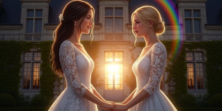 Découvrez pourquoi le couple lesbien Carla et Bérénice bientôt mariées dans Ici tout commence suscite des réactions contrastées Les actrices se confient sur cet événement émouvant qui fait débat   Viral Mag