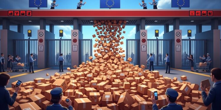 Contrôles douaniers dérisoires en Europe face à lexplosion des colis chinois non conformes Un rapport parlementaire alerte sur les fraudes et propose des mesures choc Découvrez les chiffres choquants   Viral Mag