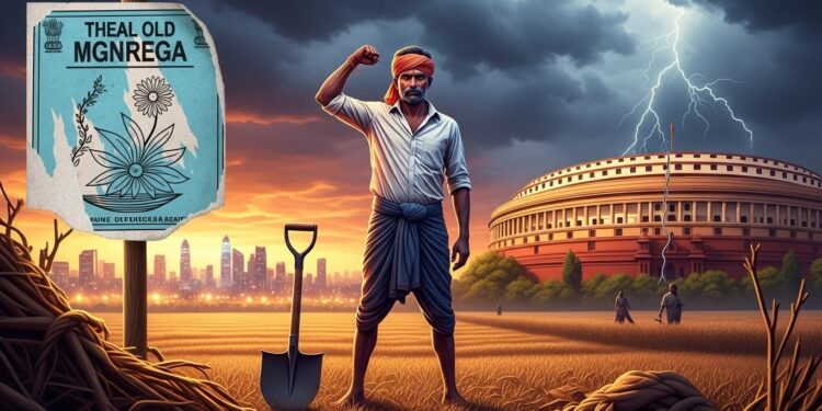 Découvrez pourquoi lopposition indienne menée par Rahul Gandhi sinsurge contre la nouvelle loi remplaçant le programme historique de garantie demplois ruraux Un conflit majeur qui touche des millions de pauvres   Viral Mag