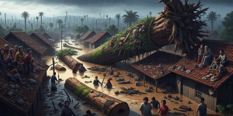 Découvrez comment la déforestation massive à Sumatra a transformé des pluies classiques de mousson en catastrophe nationale Plus de 680 morts  le prix dune nature sacrifiée   Viral Mag