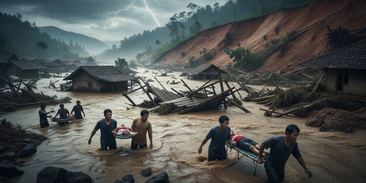 Inondations à Sumatra : 950 Morts et un Bilan Dramatique - Viral Mag Les inondations et glissements de terrain à Sumatra font 950 morts et 5 000 blessés Aceh est particulièrement touchée Bilan causes et conséquences dune catastrophe amplifiée par le climat et la déforestation Viral Mag
