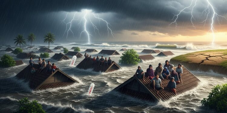 Inondations Meurtrières en Asie : Le Climat Rend les Tempêtes Plus Dévastatrices - Viral Mag Découvrez comment le réchauffement climatique a amplifié les inondations mortelles en Indonésie et au Sri Lanka Des centaines de morts des pluies extrêmes jusquà 160 plus intenses Une étude alarmante Viral Mag