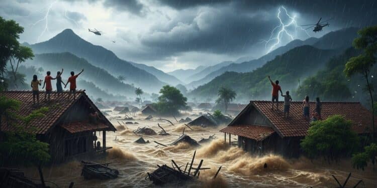 Inondations Meurtrières en Asie : Plus de 1800 Morts - Viral Mag Catastrophes en Asie Sri Lanka et Indonésie frappés par des inondations et glissements de terrain Plus de 1800 morts millions de sinistrés appels à laide internationale et reconstruction massive Viral Mag