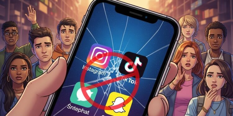 Interdiction Réseaux Sociaux Australie : Le Monde Réagit - Viral Mag Moins de 16 ans bannis des réseaux sociaux en Australie dès mercredi De Bombay à Sydney en passant par Berlin et Doha les jeunes et leurs parents du monde entier donnent leur avis bonne idée ou mesure extrême Découvrez leurs réactions Viral Mag