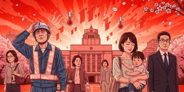 Japon : Des Citoyens Poursuivent l’État pour Inaction Climatique - Viral Mag Des centaines de Japonais attaquent leur gouvernement en justice pour son inaction face au réchauffement climatique Une première historique qui met en lumière les impacts concrets sur la vie quotidienne et la santé Viral Mag