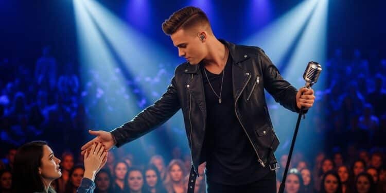 Julien Lieb Interrompt Concert Pour Sauver Spectatrice - Viral Mag Découvrez comment Julien Lieb étoile de Star Academy a stoppé son show pour secourir une fan en détresse Un geste émouvant qui conquiert les cœurs et révèle sa vraie nature bienveillante Viral Mag