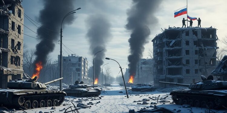 La Russie Revendique Siversk : Le Donbass Bascule-t-il ? - Viral Mag La Russie annonce la prise de Siversk verrou stratégique du Donbass Kramatorsk et Sloviansk sont désormais à portée Analyse complète des derniers développements sur le front est ukrainien Viral Mag