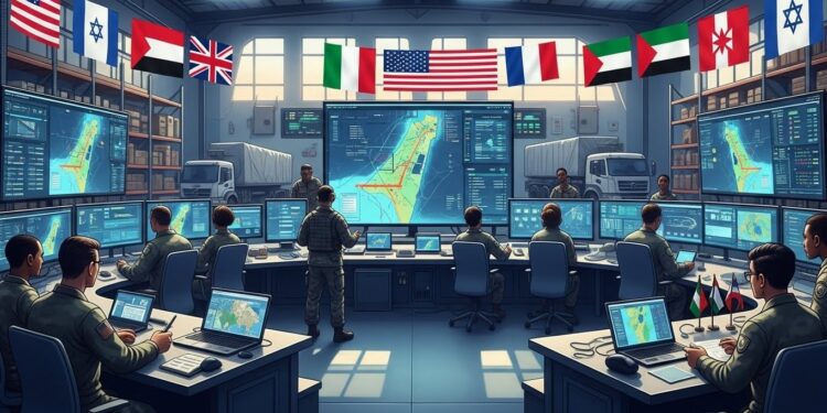 Le Centre de Coordination Militaro-Civile à Gaza : Tout Savoir sur le CMCC - Viral Mag Découvrez le rôle clé du CMCC initiative américaine pour stabiliser Gaza après le cessez le feu du 10 octobre Coordination internationale aide humanitaire et surveillance les enjeux dune paix fragile Viral Mag