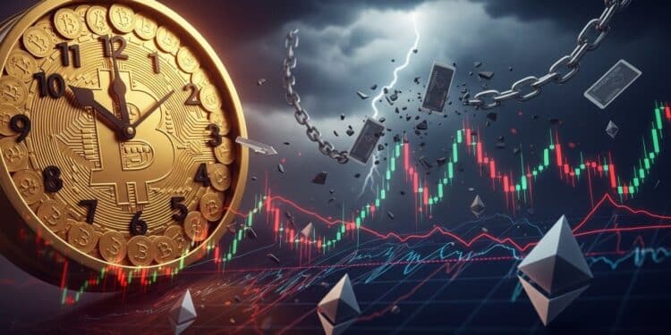 Découvrez pourquoi le marché crypto risque un violent crash avec lexpiration de 28 milliards de dollars doptions Bitcoin et Ethereum Analyse des risques et prévisions pour BTC   Viral Mag
