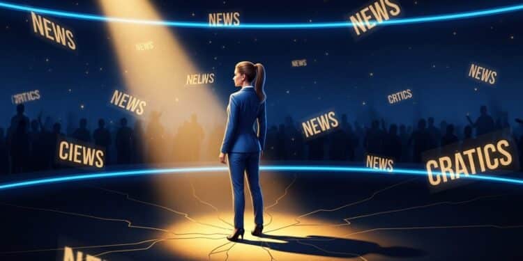 Découvrez les coulisses des déboires de Léa Salamé au journal de 20h sur France 2 Erreurs en plateau critiques acerbes et réactions en interne  une journaliste sous pression qui refuse de céder   Viral Mag