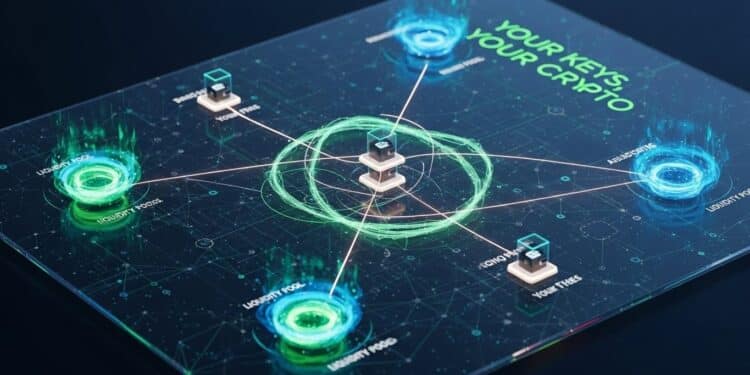 Les DEX : Révolution de la Trading Crypto Sans Intermédiaires - Viral Mag Découvrez comment les exchanges décentralisés DEX permettent aux utilisateurs de trader en toute autonomie en gardant le contrôle total de leurs fonds grâce aux smart contracts Avantages risques et avenir du DeFi Viral Mag