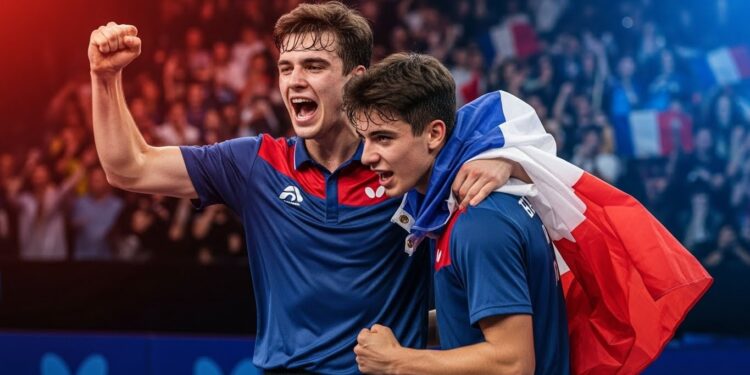 Découvrez comment Félix et Alexis Lebrun ont arraché la qualification française face à la Roumanie 8 6 à Chengdu Une victoire décisive qui relance les Bleus vers les demies et prépare déjà les JO 2028   Viral Mag