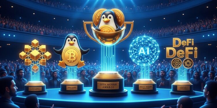 Découvrez les grands gagnants des Cryptonews Awards 2025  des memecoins aux blockchains innovantes en passant par les leaders du Web3 Qui a marqué lannée crypto    Viral Mag