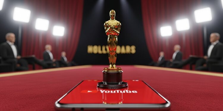 Les Oscars Exclusivement sur YouTube Dès 2029 : Révolution Majeure - Viral Mag Dès 2029 la cérémonie des Oscars quitte la TV traditionnelle pour YouTube en exclusivité mondiale et gratuite Découvrez les raisons de ce tournant historique pour Hollywood Viral Mag