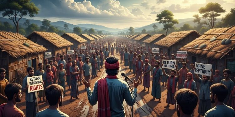 Dans les camps surpeuplés de Coxs Bazar les Rohingyas viennent délire un conseil pour porter leur voix Ils rêvent dun retour en Birmanie avec dignité et sécurité Une lueur despoir    Viral Mag