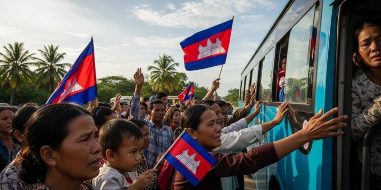 Découvrez comment la Thaïlande a libéré 18 soldats cambodgiens après des mois de tension frontalière Un geste fort pour la paix entre les deux nations voisines marqué par des émotions intenses et un cessez le feu fragile   Viral Mag