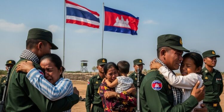 Découvrez comment la Thaïlande a libéré 18 soldats cambodgiens après des mois de tension frontalière Un cessez le feu fragile ouvre t il la voie à une paix durable entre les deux nations    Viral Mag