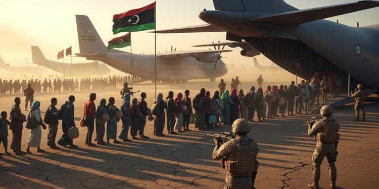 Libye : Accélération Massive des Rapatriements de Migrants - Viral Mag La Libye lance un vaste programme de rapatriements accélérés pour empêcher linstallation définitive de millions de migrants irréguliers Quelles conséquences pour lAfrique et lEurope Viral Mag