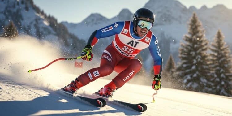 À 41 ans Lindsey Vonn signe un retour historique en gagnant la descente de Saint Moritz sept ans après son dernier succès en Coupe du monde Émotion larmes et performance exceptionnelle   Viral Mag