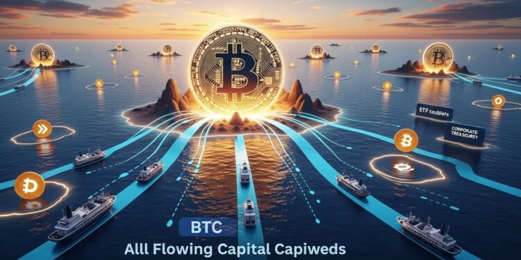 Découvrez comment la liquidité des altcoins sévapore au profit des ETF Bitcoin laissant les tokens vulnérables Analyse des tendances et impacts sur le marché crypto en 2025   Viral Mag