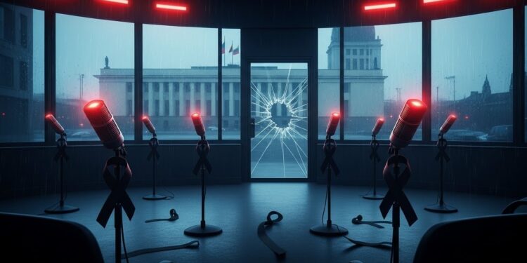 En Lituanie les journalistes de la radio télévision publique LRT protestent contre un gel de budget et une réforme qui facilite le limogeage de la direction Une menace réelle pour la liberté des médias    Viral Mag