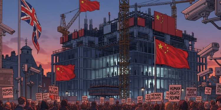 Le Royaume Uni vient de reporter à janvier 2026 sa décision sur la controversée méga ambassade de Chine près de la City Espionnage tensions diplomatiques et sécurité nationale  décryptage complet dun dossier explosif   Viral Mag