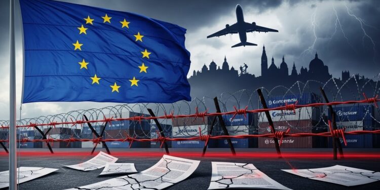 LUnion européenne adopte des sanctions commerciales inédites contre les pays qui refusent de reprendre leurs migrants déboutés Une révolution dans la politique migratoire qui pourrait tout changer   Viral Mag