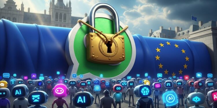 LUnion européenne soupçonne Meta dabuser de sa position dominante sur WhatsApp pour favoriser son IA au détriment des rivaux Nouvelle enquête sous le DMA pressions américaines et défense du géant tech   Viral Mag