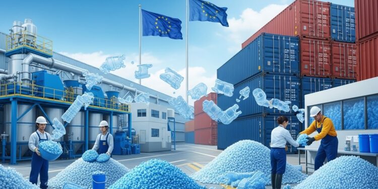 Découvrez les nouvelles mesures de lUnion européenne pour relancer lindustrie du plastique recyclé face à la concurrence chinoise Soutien au recyclage chimique simplification administrative et contrôle des importations  une réponse urgente à une filière en difficulté   Viral Mag