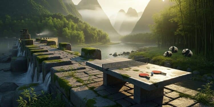 Dernier jour de visite dEmmanuel Macron en Chine  entre barrage millénaire pandas géants et échanges de balles avec les frères Lebrun une journée détendue après les discussions sérieuses sur lUkraine et le commerce   Viral Mag