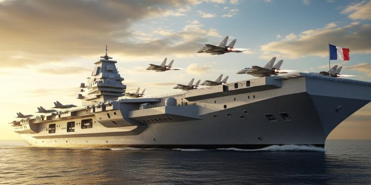 Découvrez lannonce dEmmanuel Macron sur le futur porte avions nucléaire qui remplacera le Charles de Gaulle en 2038 Un projet ambitieux pour la puissance maritime française face aux défis actuels   Viral Mag