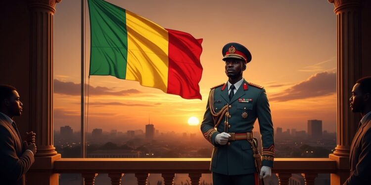 Découvrez comment Mamadi Doumbouya chef de la junte guinéenne remporte lélection présidentielle avec un score écrasant de 8672  Un scrutin marqué par labsence dopposition et des questions sur les libertés   Viral Mag