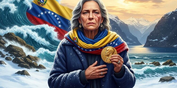 Découvrez le périple dangereux de Maria Corina Machado lauréate du Nobel de la paix qui a fui le Venezuela au prix dune fracture vertébrale Une évasion rocambolesque et émouvante   Viral Mag