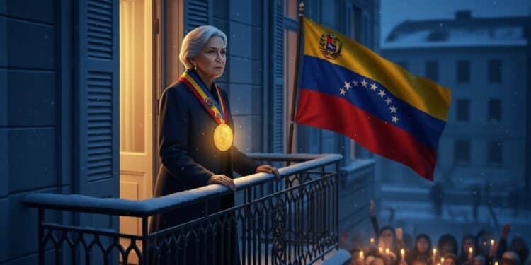 Maria Corina Machado Réapparaît à Oslo Après le Nobel - Viral Mag Après presque un an de clandestinité lopposante vénézuélienne Maria Corina Machado sort de lombre à Oslo au lendemain du Nobel de la paix Retour sur un moment historique chargé démotion et de symboles Viral Mag