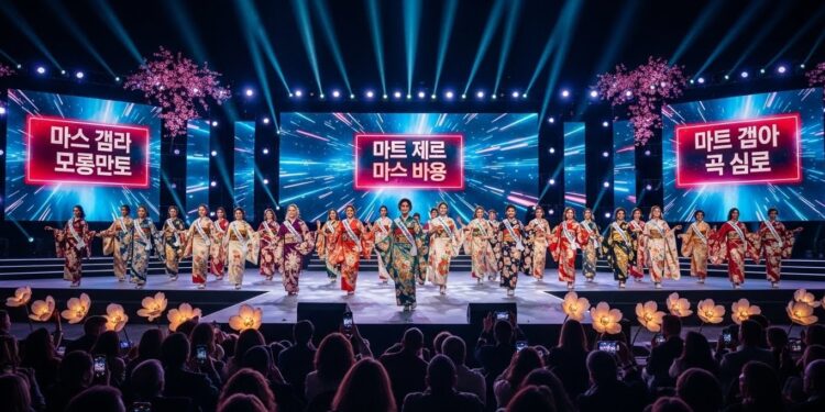 Le sacre de Miss Tahiti a éclipsé une bourde monumentale lors du tableau japonais  de la K pop au lieu de musique traditionnelle Découvrez lincohérence qui a fait exploser les réseaux pendant Miss France 2026   Viral Mag