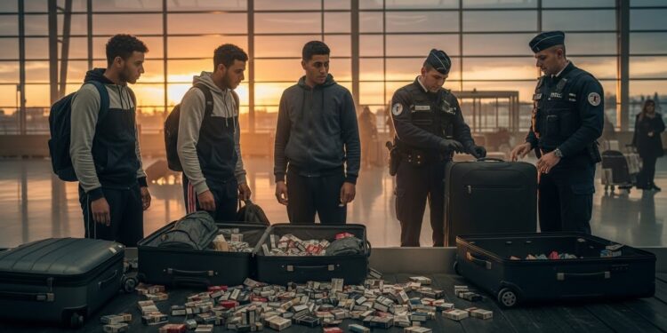 Débarqués le matin même à Montpellier trois Algériens sont interpellés avec 500 paquets de cigarettes Relâchés mais soupçonnés de trafic organisé Lenquête révèle des allers retours suspects   Viral Mag