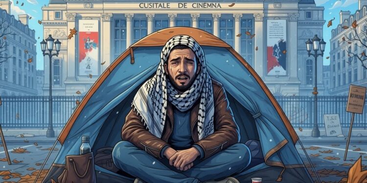 Nader Ayache : Grève de la Faim et Victoire pour un Titre de Séjour - Viral Mag Découvrez comment Nader Ayache étudiant en cinéma tunisien sous OQTF depuis 2018 a obtenu un titre de séjour après une grève de la faim devant le CNC soutenue par le monde du cinéma Une histoire de persévérance et de mobilisation Viral Mag