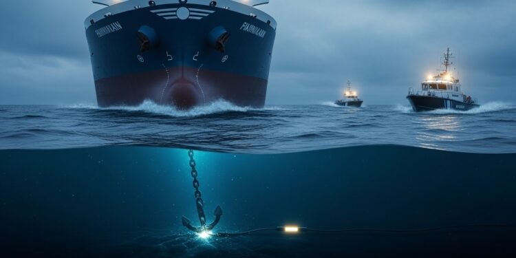 Découvrez les détails sur la saisie dun cargo par la Finlande après des dommages à un câble reliant Helsinki à Tallinn Un incident qui ravive les craintes de sabotage en mer Baltique   Viral Mag