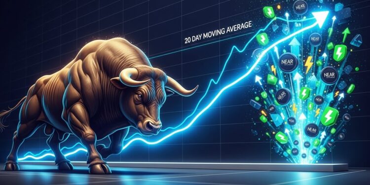 NEAR Bulls Viser Reprise MA 20 Jours Intents Explosent - Viral Mag Découvrez comment les bulls NEAR affrontent un reclaim crucial de la MA 20 jours alors que les intents explosent et le prix se stabilise au support Analyse technique et perspectives pour une potentielle hausse Viral Mag