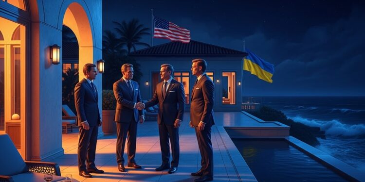 Décryptage exclusif des discussions américano ukrainiennes en Floride après le voyage à Moscou de léquipe Trump Un plan controversé des sanctions allégées et un Zelensky sur ses gardes   Viral Mag