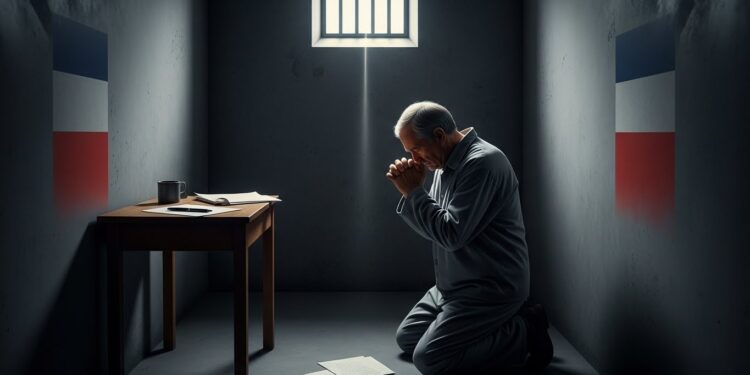 Nicolas Sarkozy : Ses Trois Semaines en Prison Racontées - Viral Mag Découvrez les extraits exclusifs du livre de Nicolas Sarkozy sur ses trois semaines de détention Prières gris omniprésent repas frugaux lancien président se confie sans filtre Viral Mag