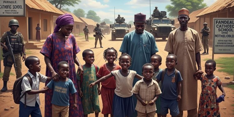 Après un enlèvement massif fin novembre dans une école catholique les 130 derniers élèves ont été libérés au Nigeria Un soulagement immense mais qui soulève des questions sur la sécurité persistante dans le pays   Viral Mag