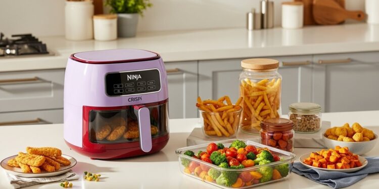 Découvrez le Ninja CRISPi en version colorée à seulement 12999€ au lieu de 17999€  Compact puissant et ultra pratique cest LE cadeau cuisine qui fait craquer tout le monde avant les fêtes   Viral Mag